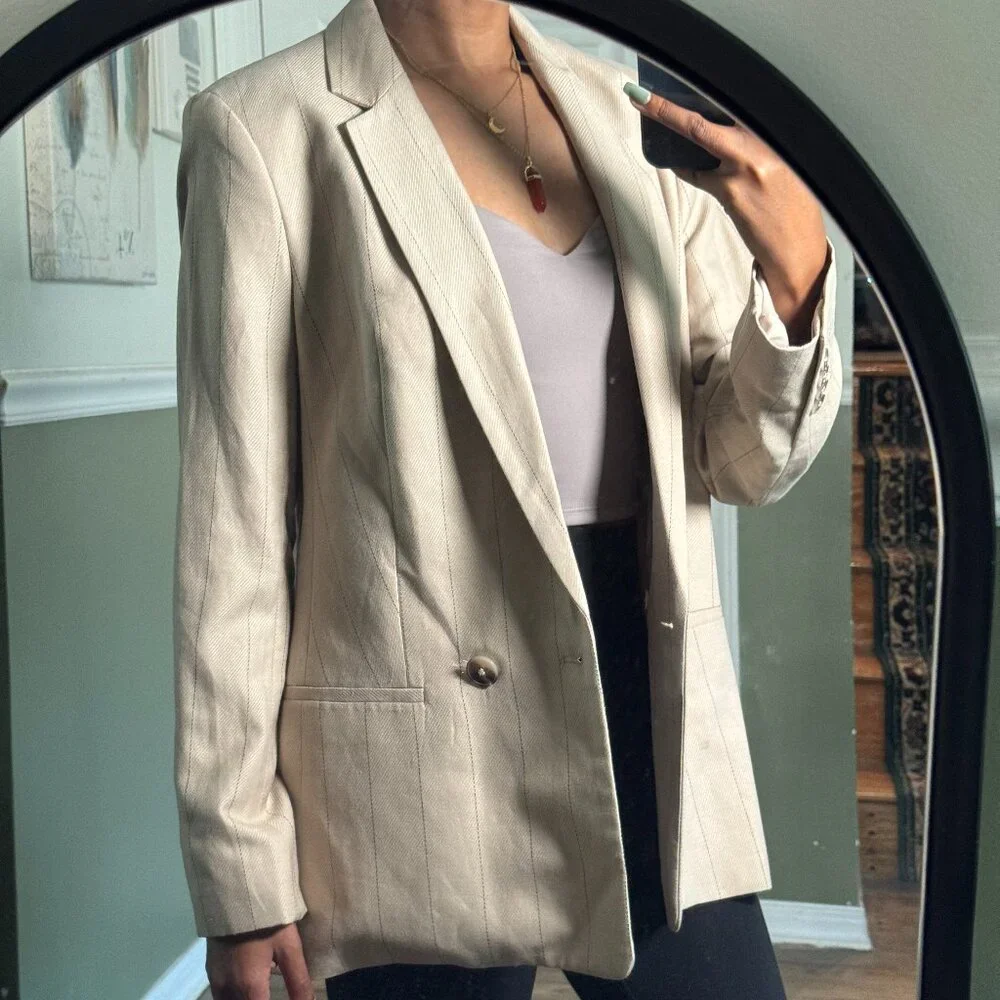 Express tan blazer - Picture 2 of 3